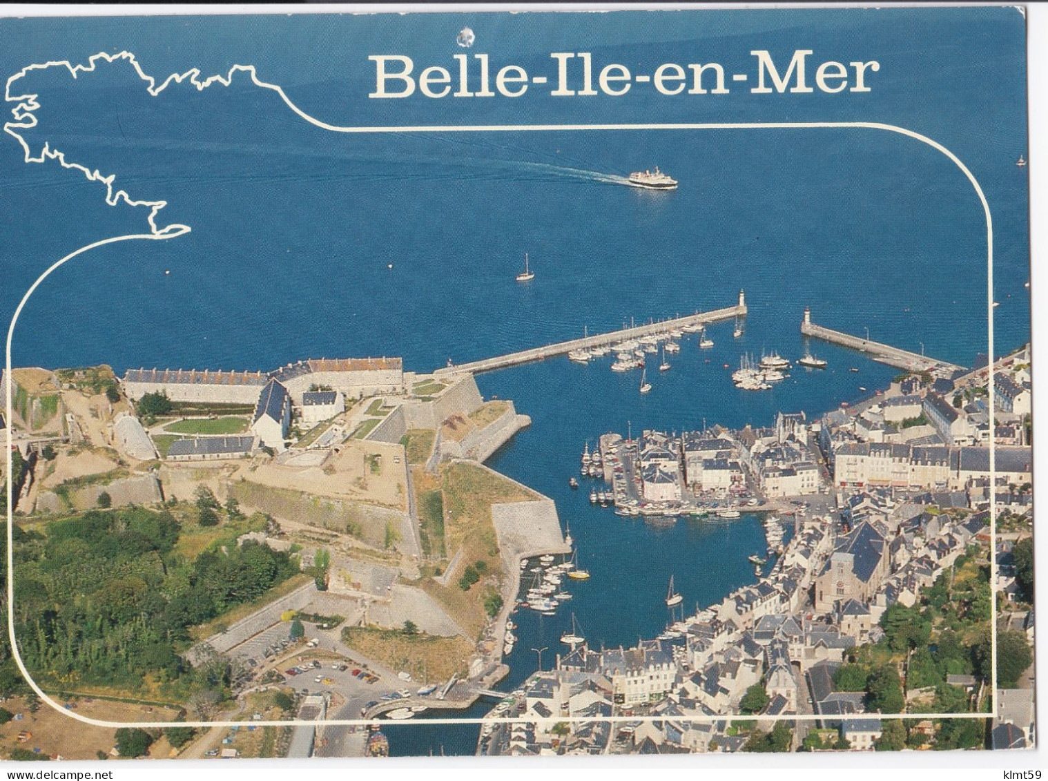 Belle-Île-en-Mer - Le Port Du Palais Et La Citadelle - Belle Ile En Mer