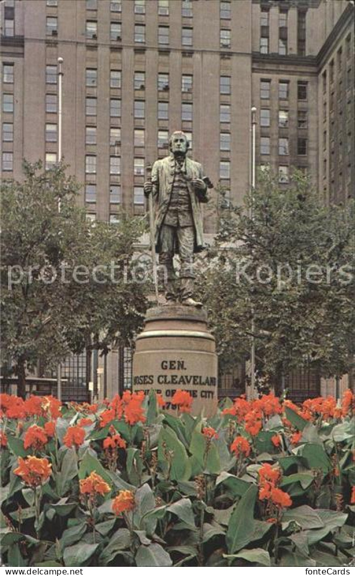 72134182 Cleveland Ohio Statue Of General Moses Cleaveland  Cleveland - Other & Unclassified