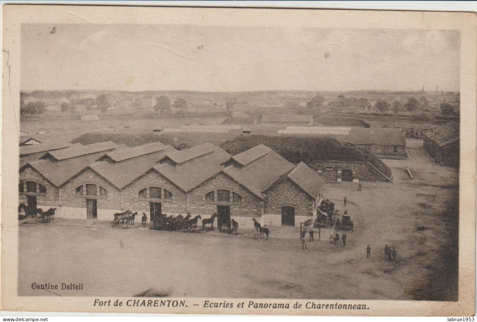 Fort De Charenton -Ecuries  Et Panorama De Charentonneau   - (G.2704) - Charenton Le Pont