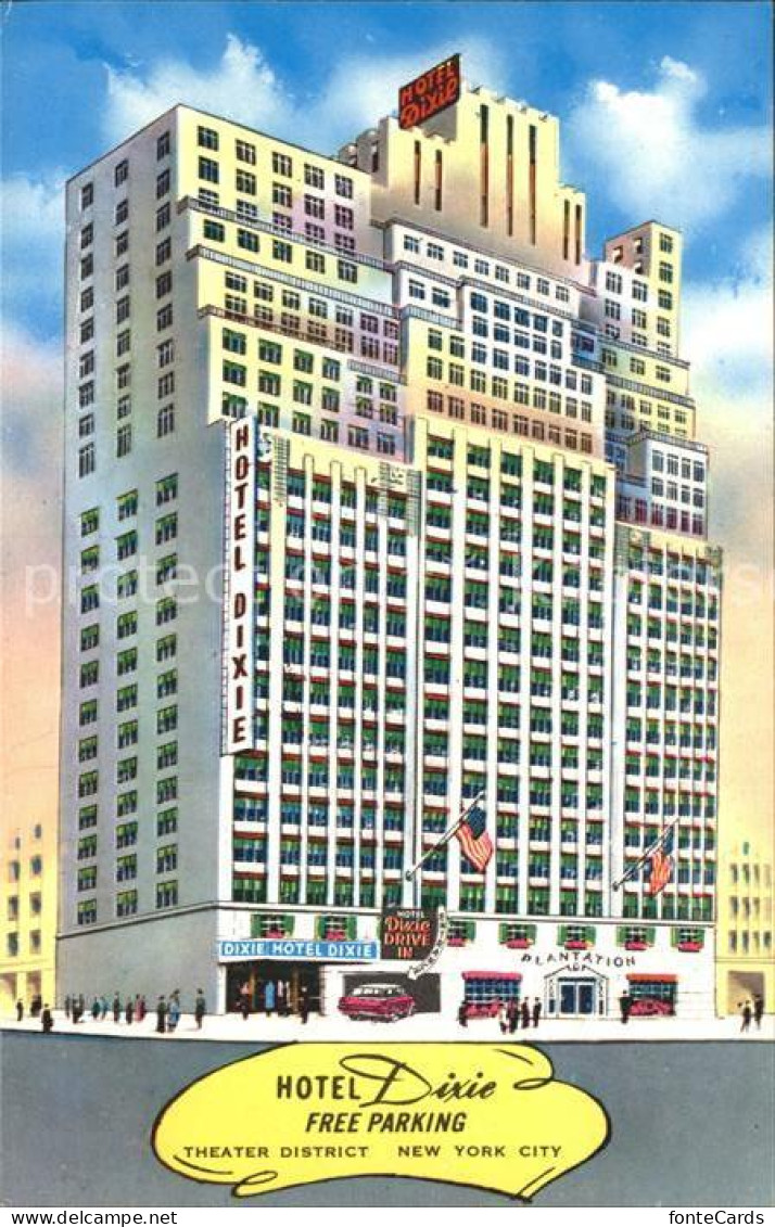 72133461 New_York_City Hotel Dixie - Altri & Non Classificati