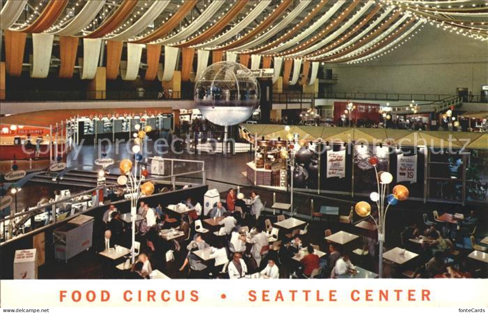 72133435 Seattle Food Circus In The Seattle Center - Sonstige & Ohne Zuordnung