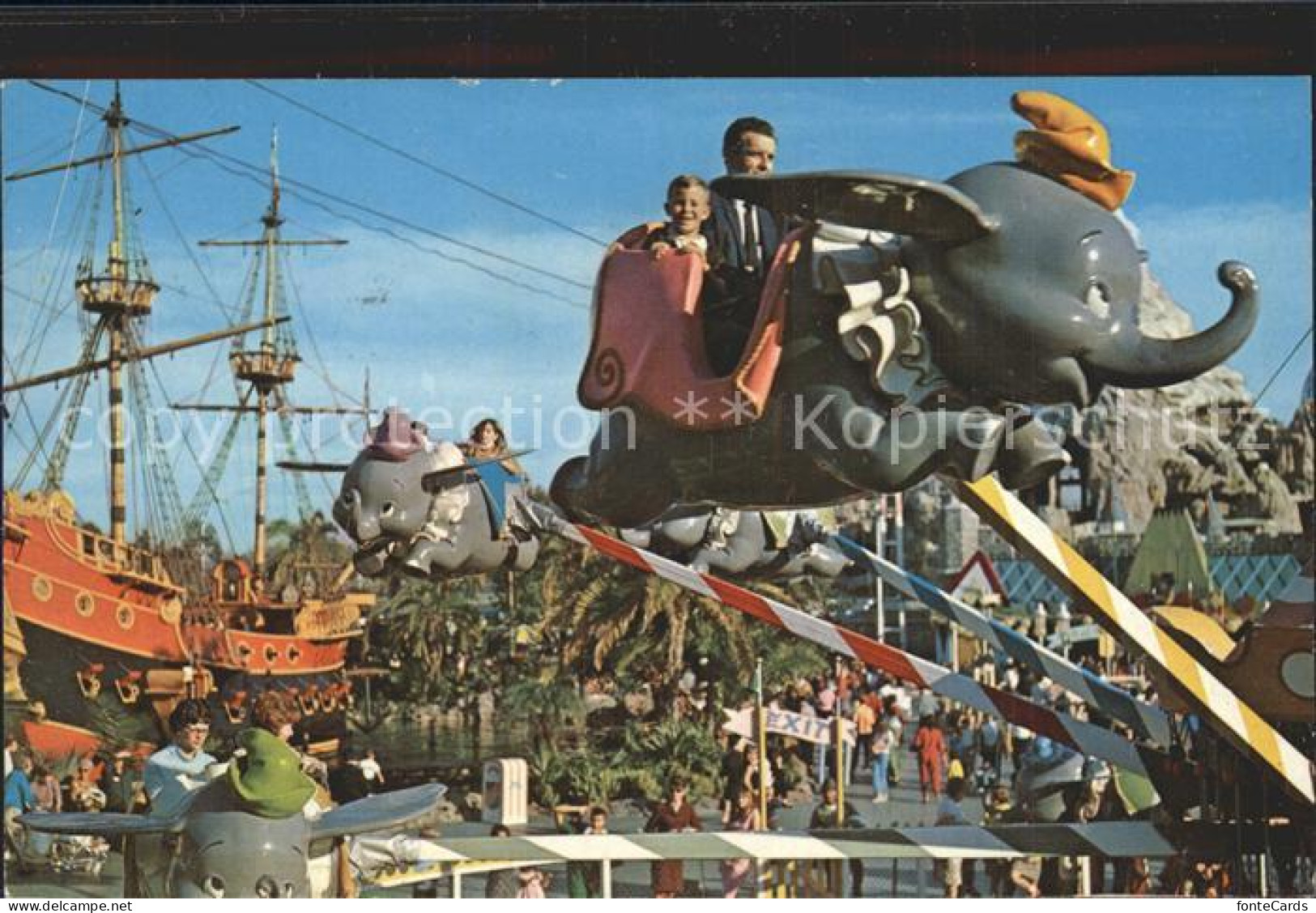 72133234 Disneyland_California Dumbo Fantasyland  - Altri & Non Classificati