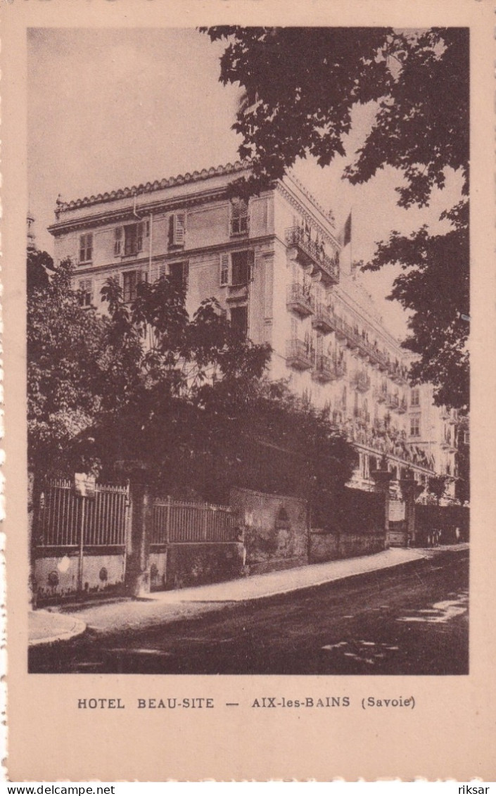 AIX LES BAINS(HOTEL BEAU SITE) - Aix Les Bains