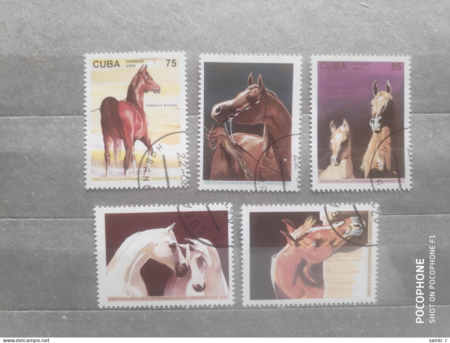 1995	Cuba	Horses (F97) - Gebruikt