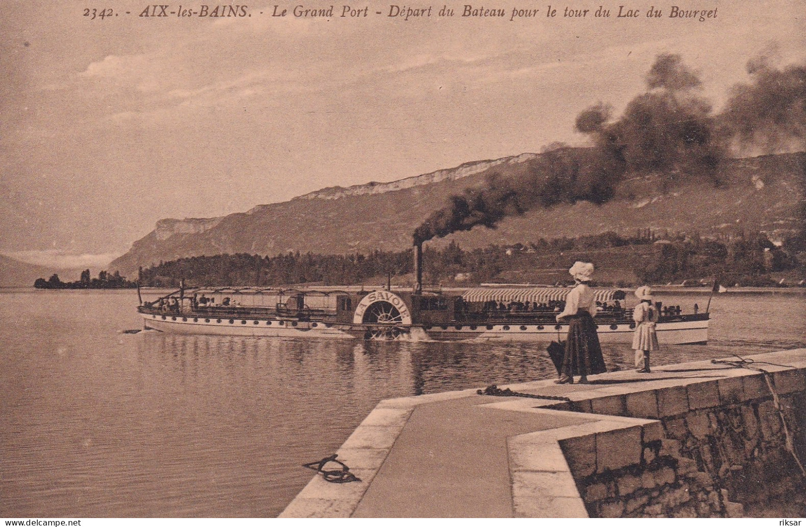 AIX LES BAINS(BATEAU A VAPEUR) - Aix Les Bains