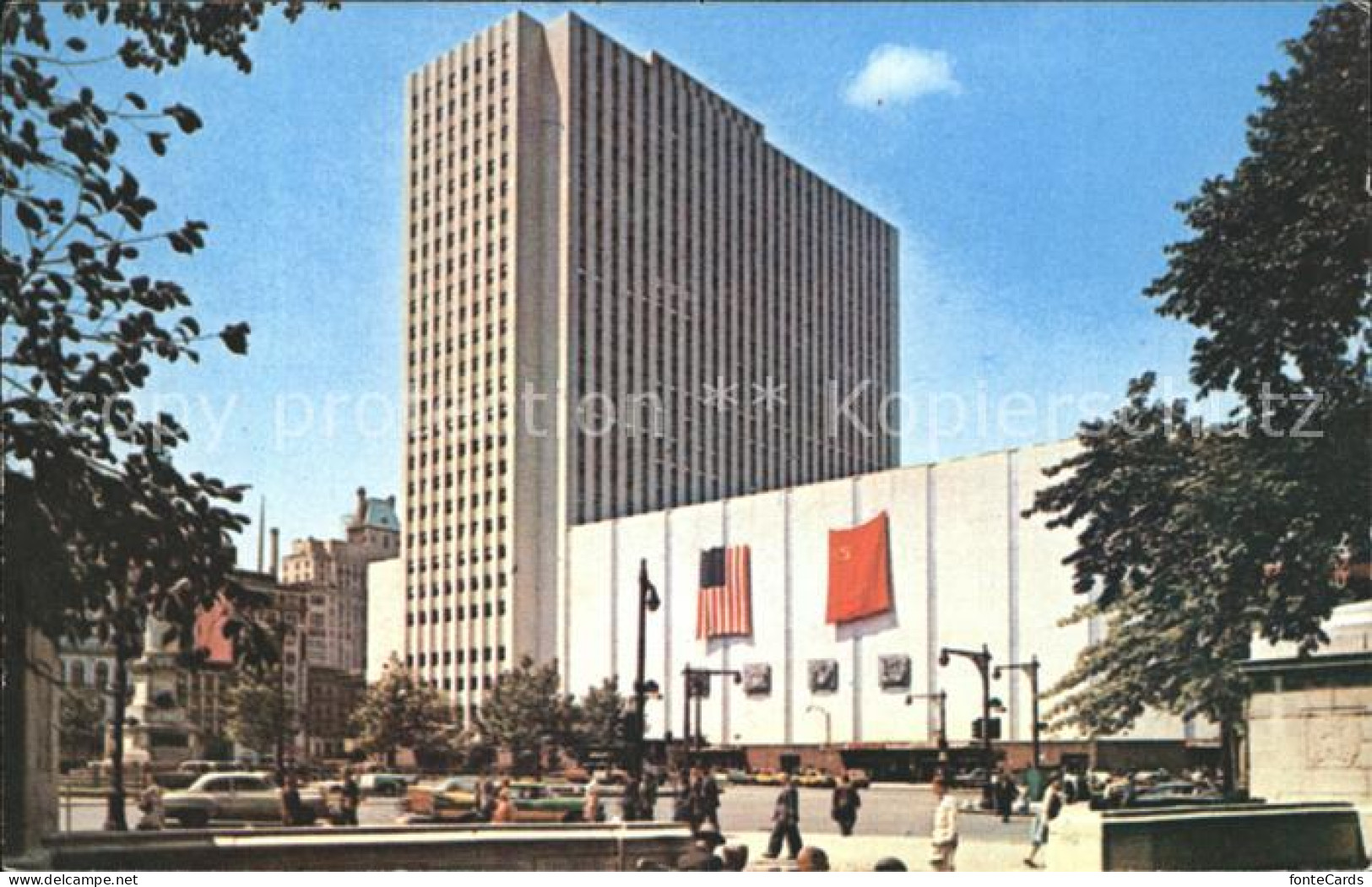 72132689 New_York_City Coliseum Columbus Circle - Autres & Non Classés