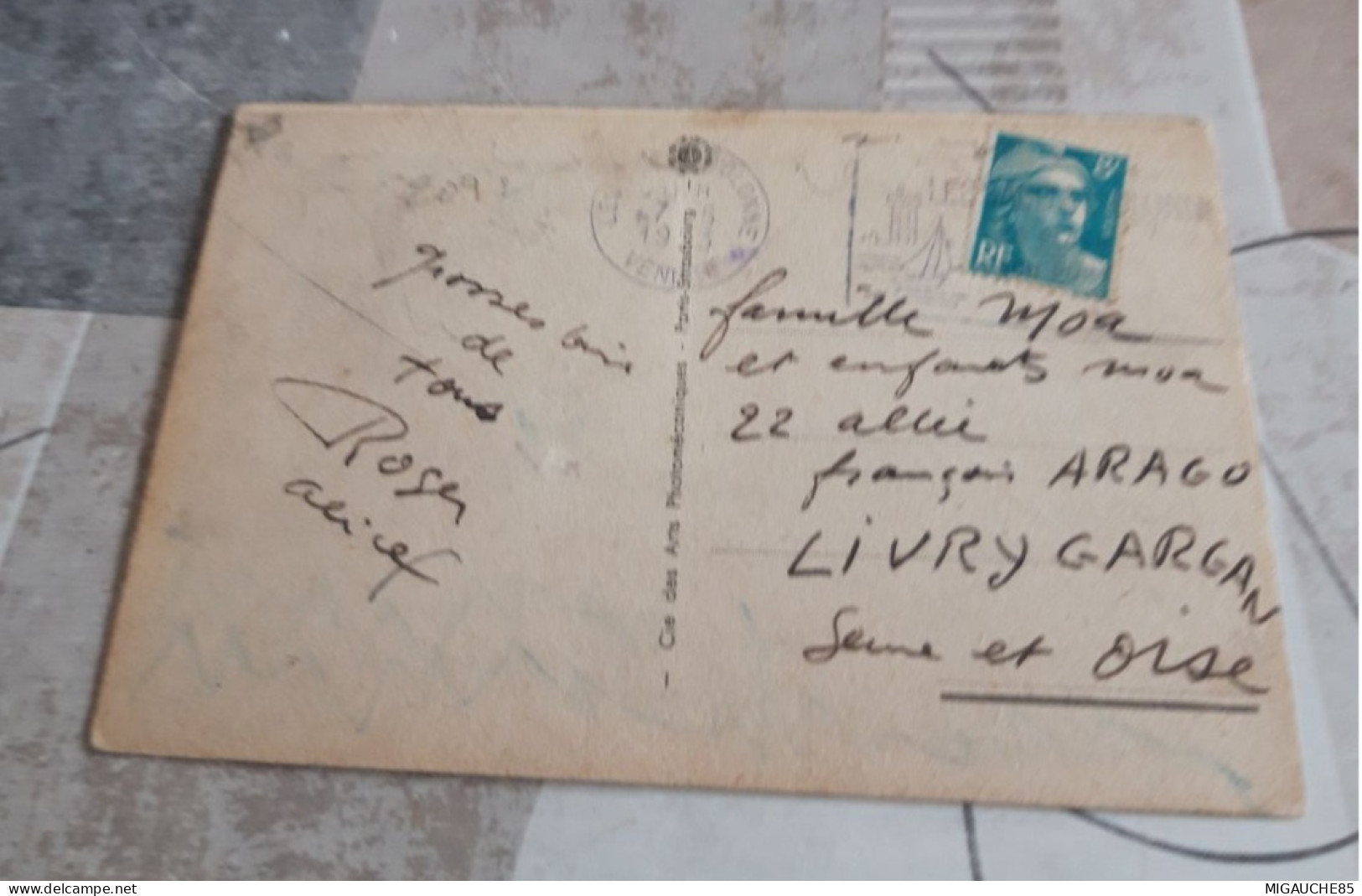 Carte Postale  A Système   " Nous Avons Mouillé  "  Aux SABLES D OLONNE - Sables D'Olonne