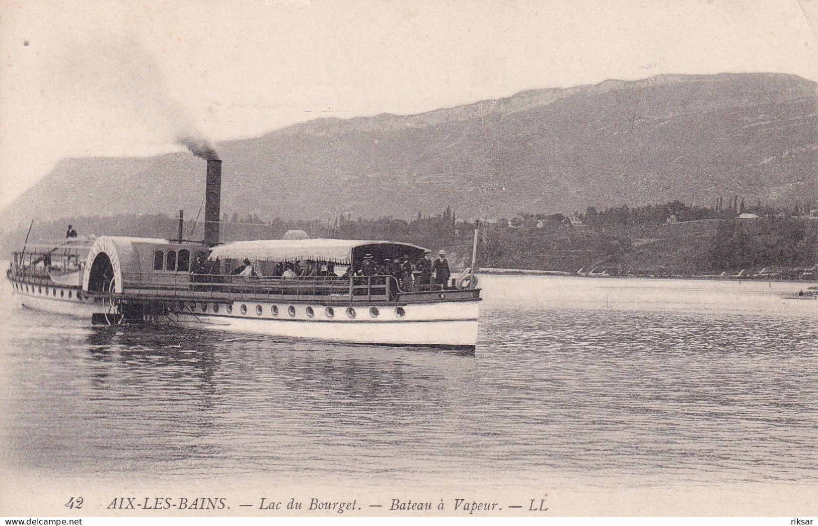 AIX LES BAINS(BATEAU A VAPEUR) - Aix Les Bains