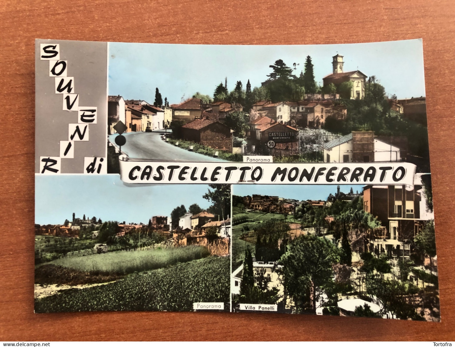 SOUVENIR DI CASTELLETTO MONFERRATO ( ALESSANDRIA ) 1970 - Alessandria