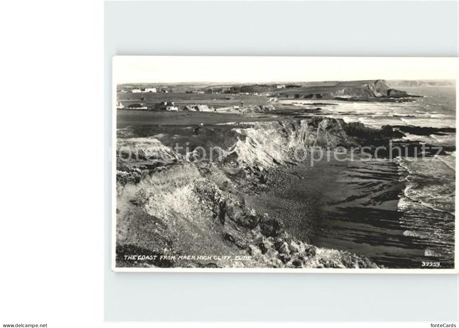 72132546 Bude North Cornwall The Coast From Maer High Cliff Bude North Cornwall - Otros & Sin Clasificación