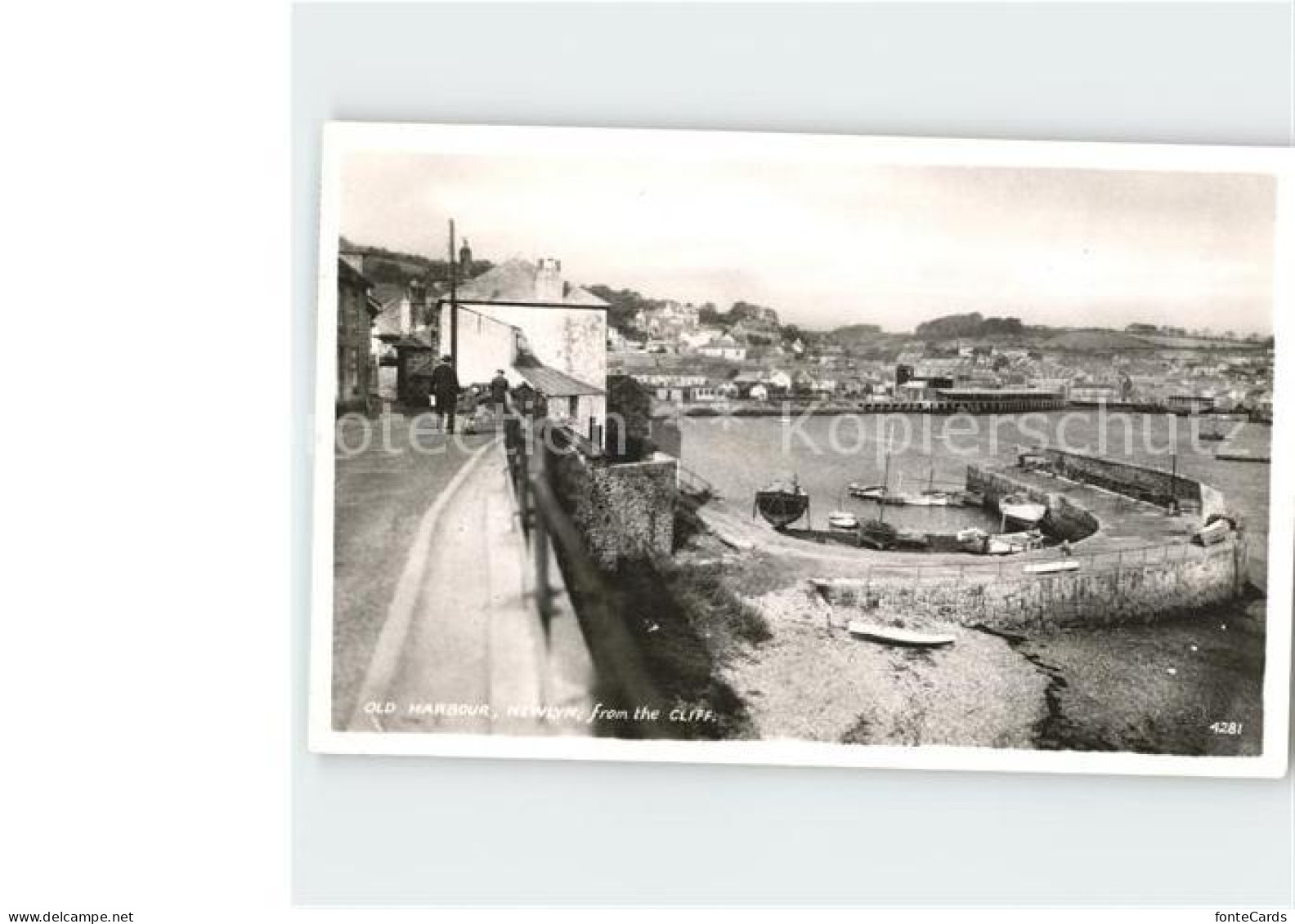 72132538 Newlyn Goonhavern Old Harbour From The Cliff  - Andere & Zonder Classificatie