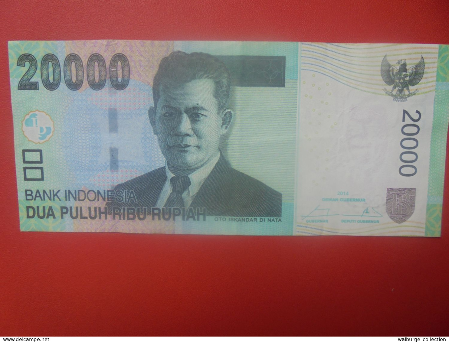 INDONESIE 20.000 RUPIAH 2014 Peu Circuler (B.33) - Indonésie