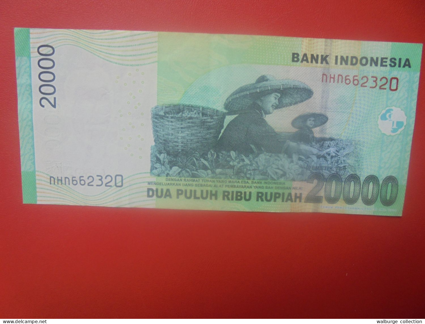 INDONESIE 20.000 RUPIAH 2014 Peu Circuler (B.33) - Indonesië