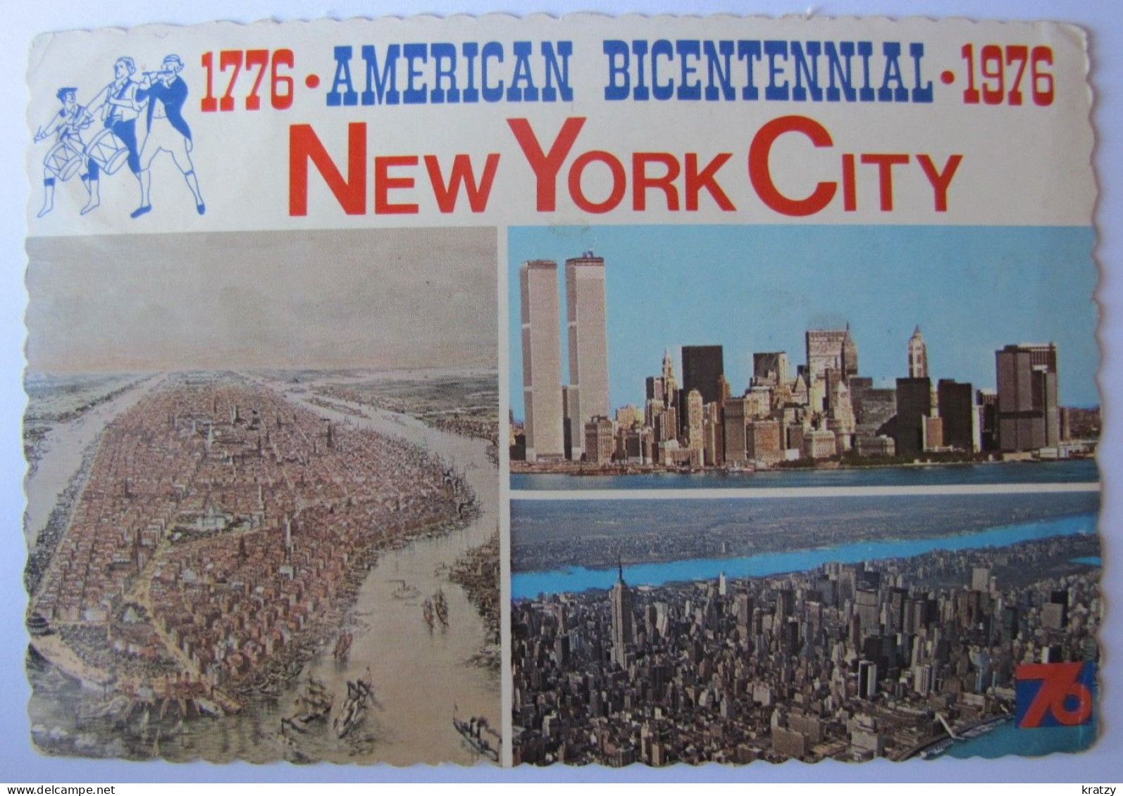 ETATS-UNIS - NEW YORK - CITY - American Bicentennial - Otros & Sin Clasificación