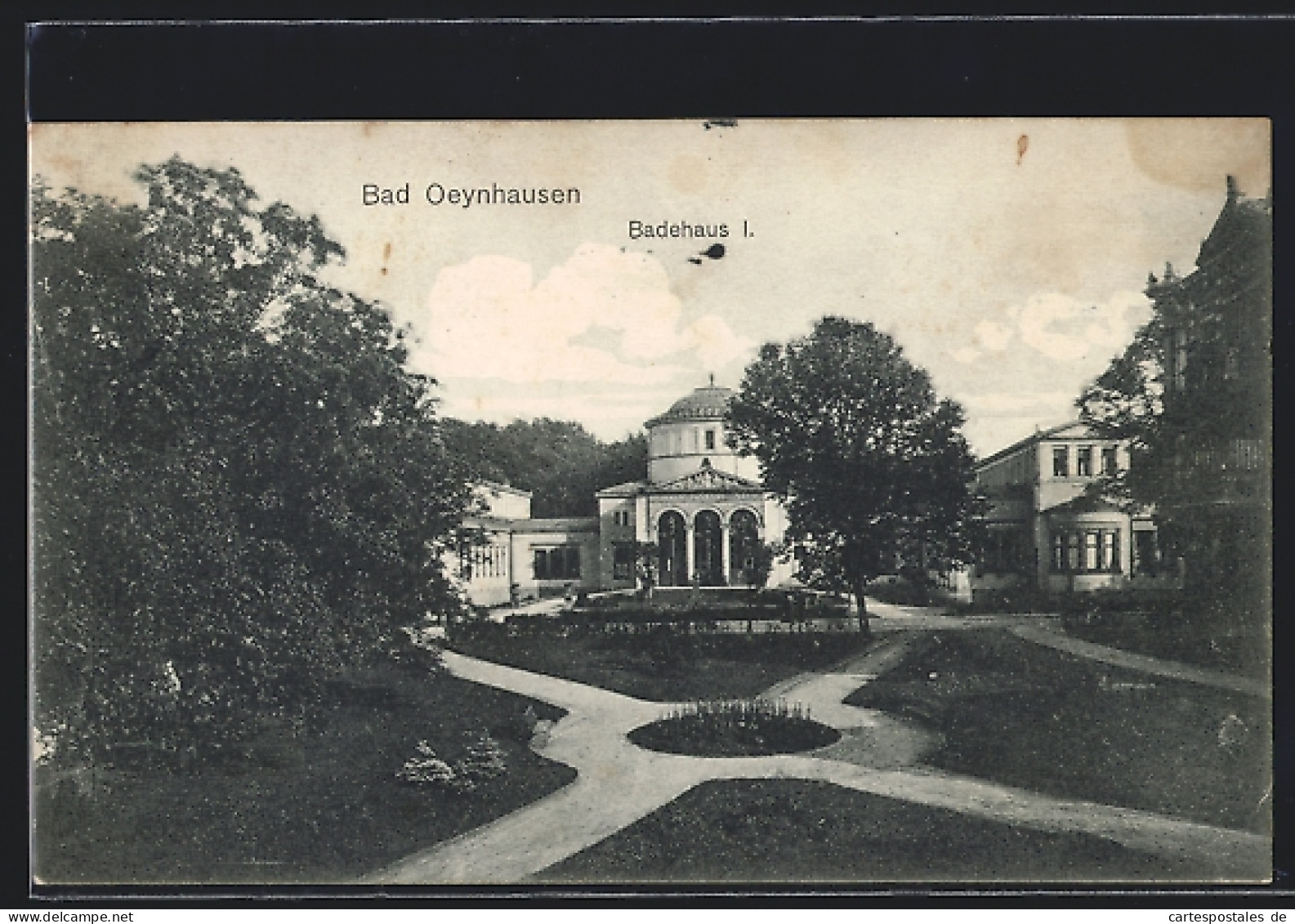 AK Bad Oeynhausen, Badehaus I. Und Anlagen  - Bad Oeynhausen