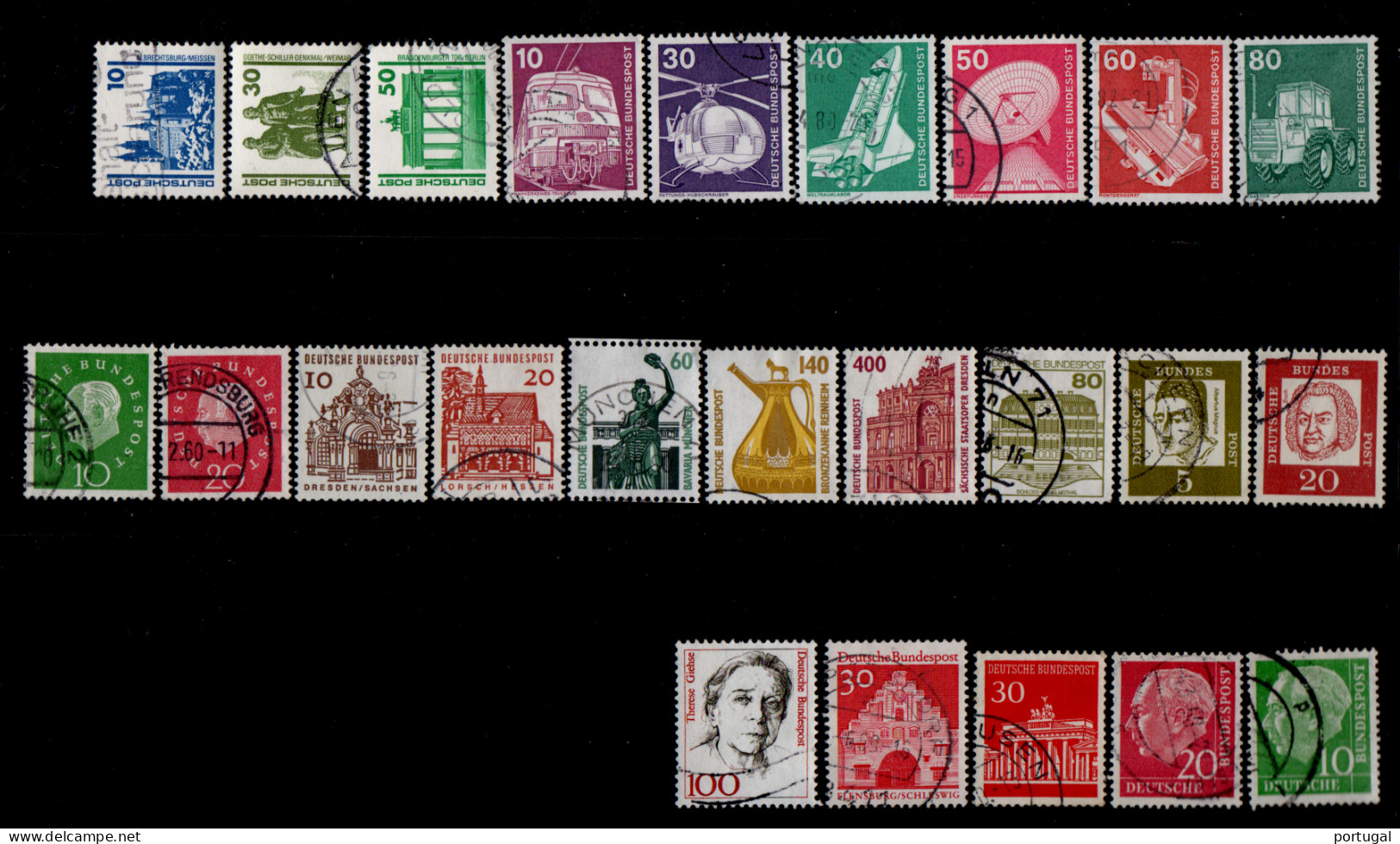 Allemagne ( 24 Timbres ) - OBLITERE - Collections