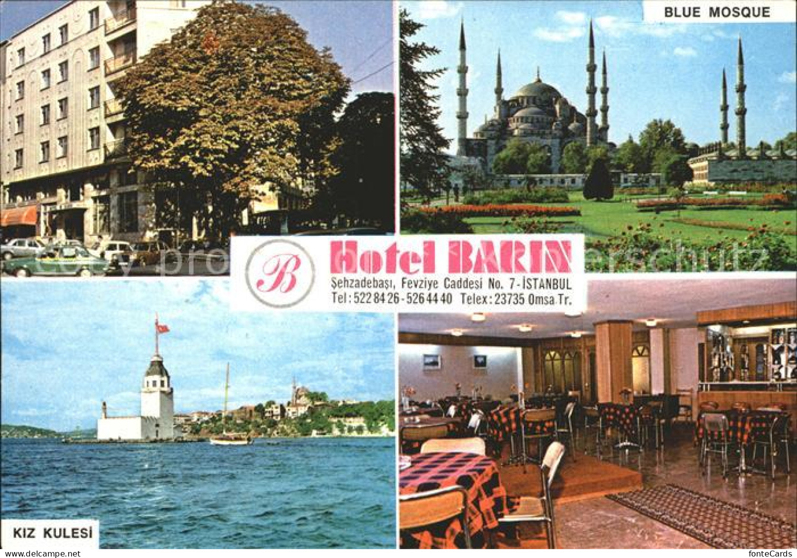 72128469 Istanbul Constantinopel Hotel Barin Kiz Kulesi Bluw Mosque Istanbul - Turchia