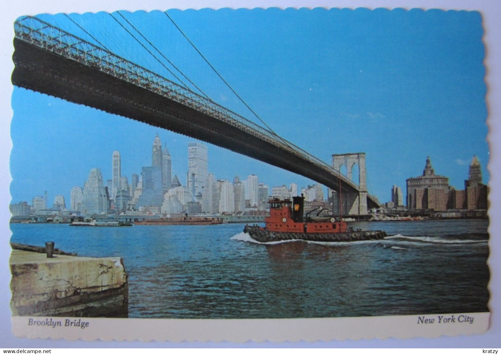 ETATS-UNIS - NEW YORK - CITY - Brooklyn Bridge - Brooklyn