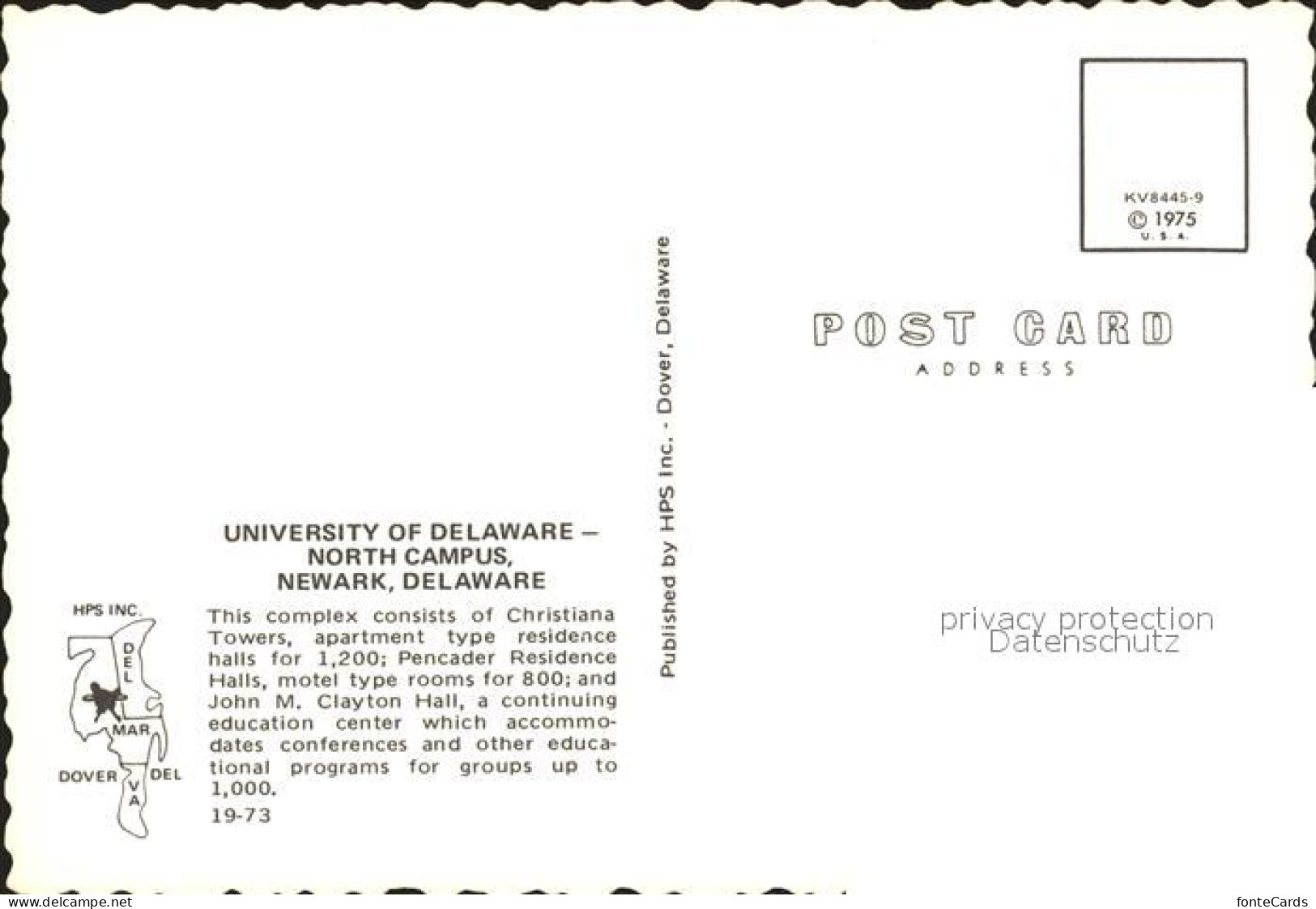 72127629 Newark_Delaware Fliegeraufnahme University Of Delaware - Otros & Sin Clasificación