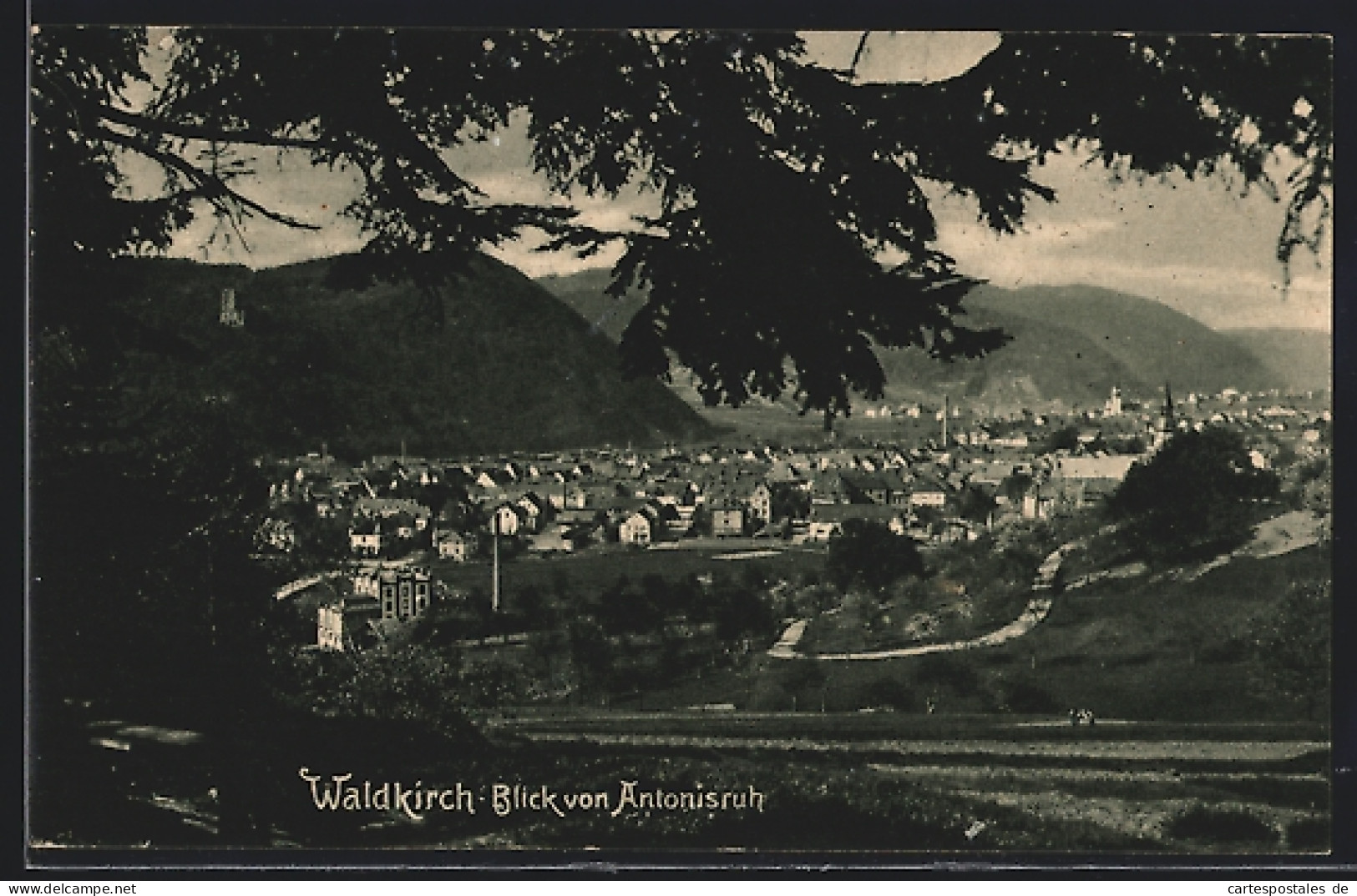 AK Waldkirch, Ortsansicht Von Antonisruh  - Waldkirch