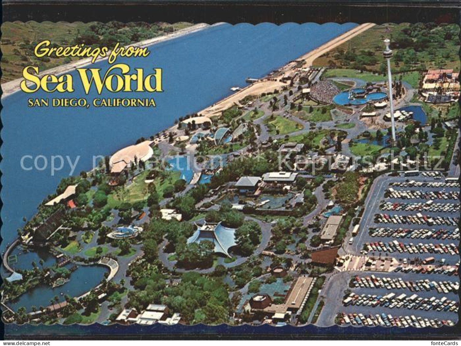 72126289 San_Diego_California Sea World Oceanarium Fliegeraufnahme - Other & Unclassified