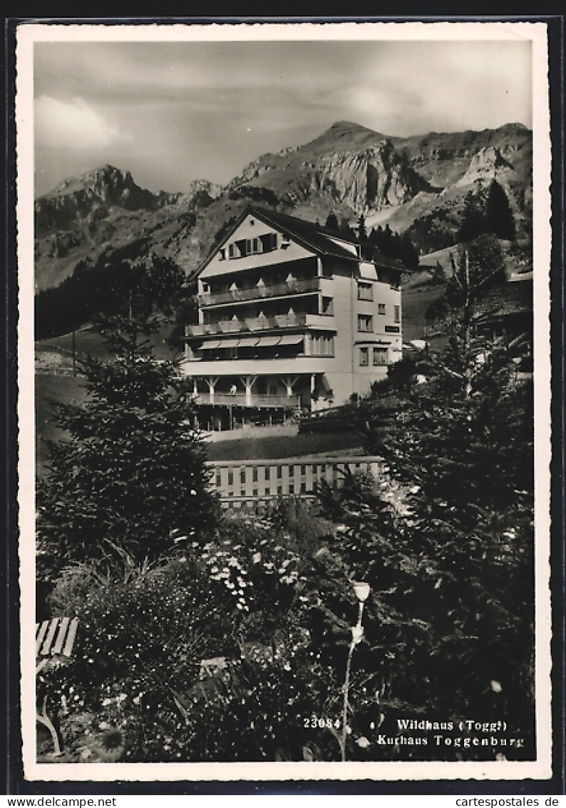 AK Wildhaus, Hotel Kurhaus Toggenburg  - Wil