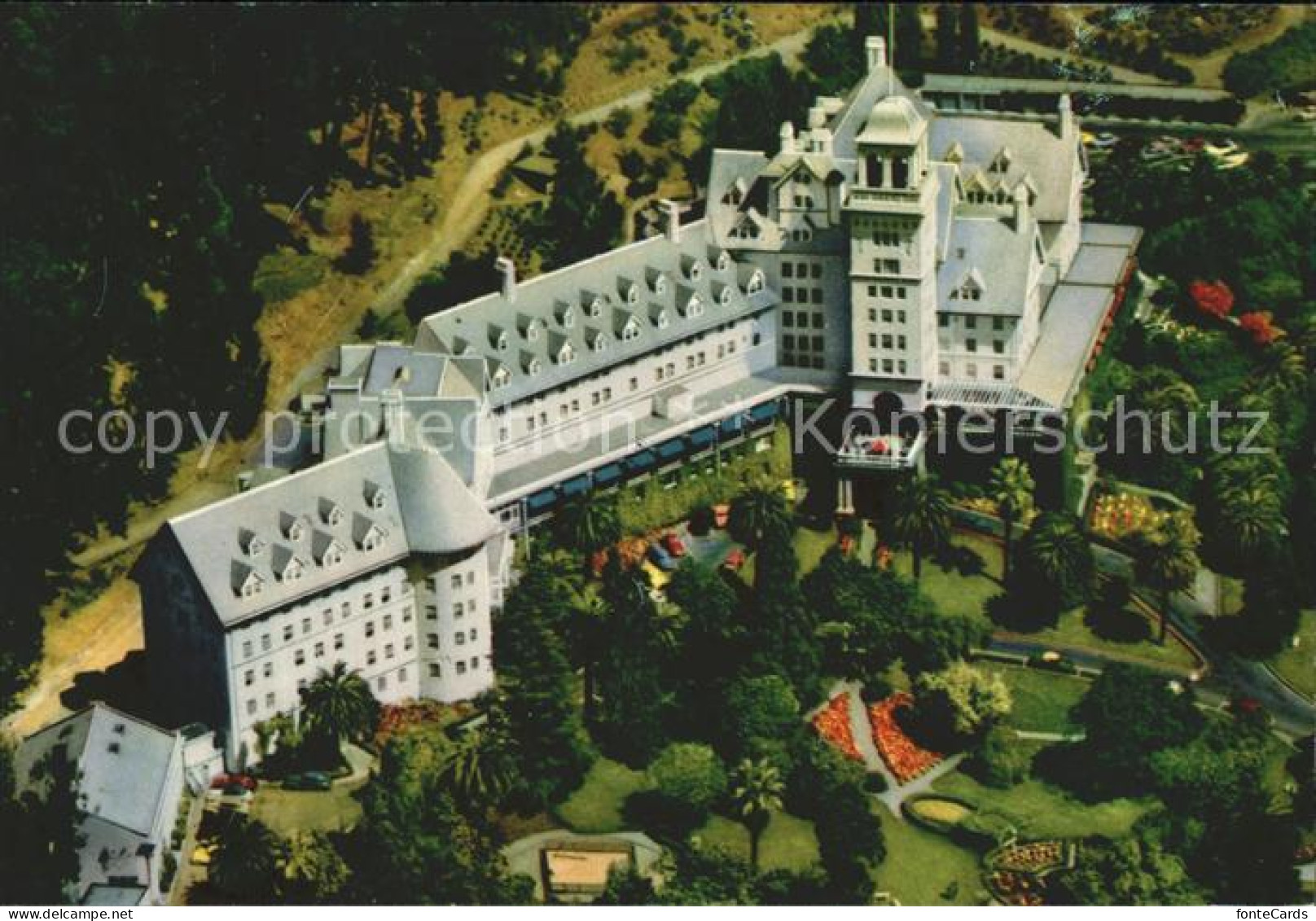 72124575 Berkeley_California Hotel Clarement Aerial View - Sonstige & Ohne Zuordnung