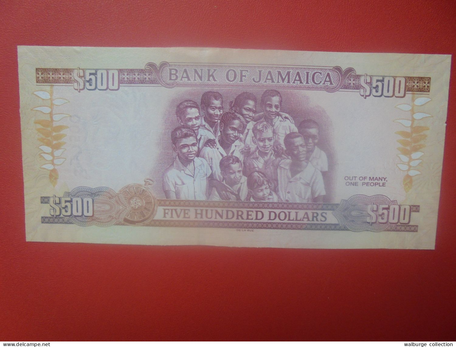 JAMAIQUE 500$ 2012 Peu Circuler Presque Neuf (B.33) - Jamaique