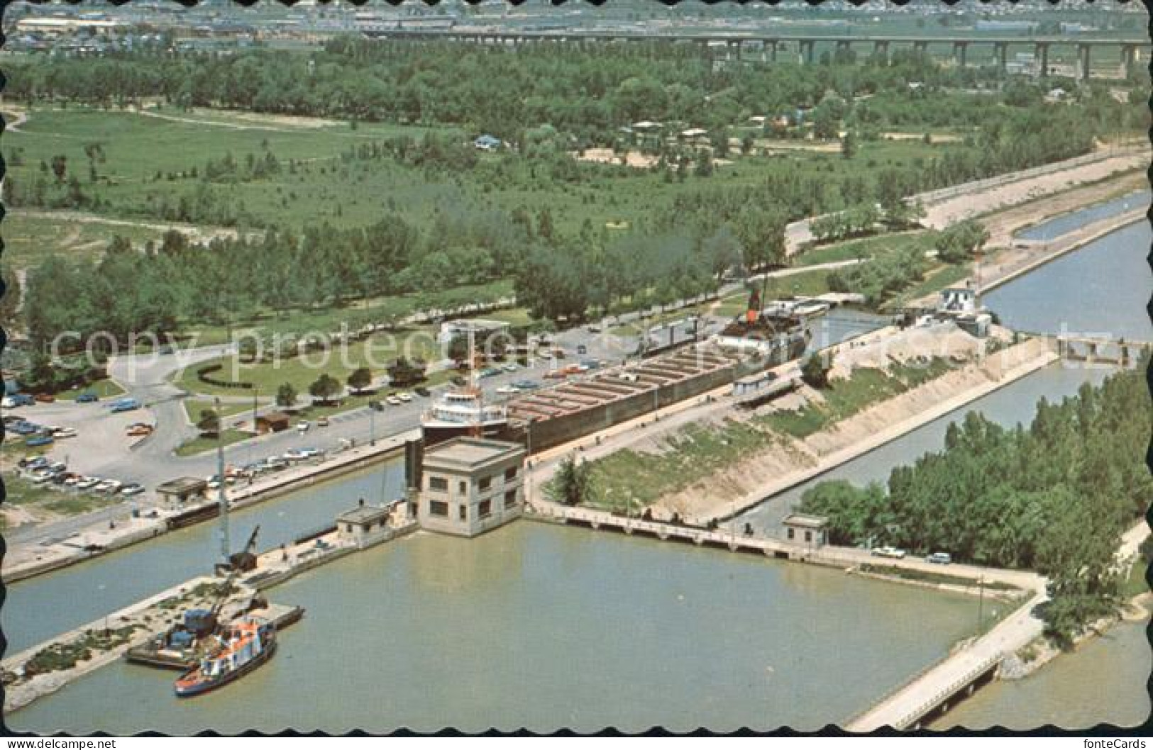 72124483 Ontario Canada Welland Canal System Of The St Lawrence Seaway City Of S - Unclassified