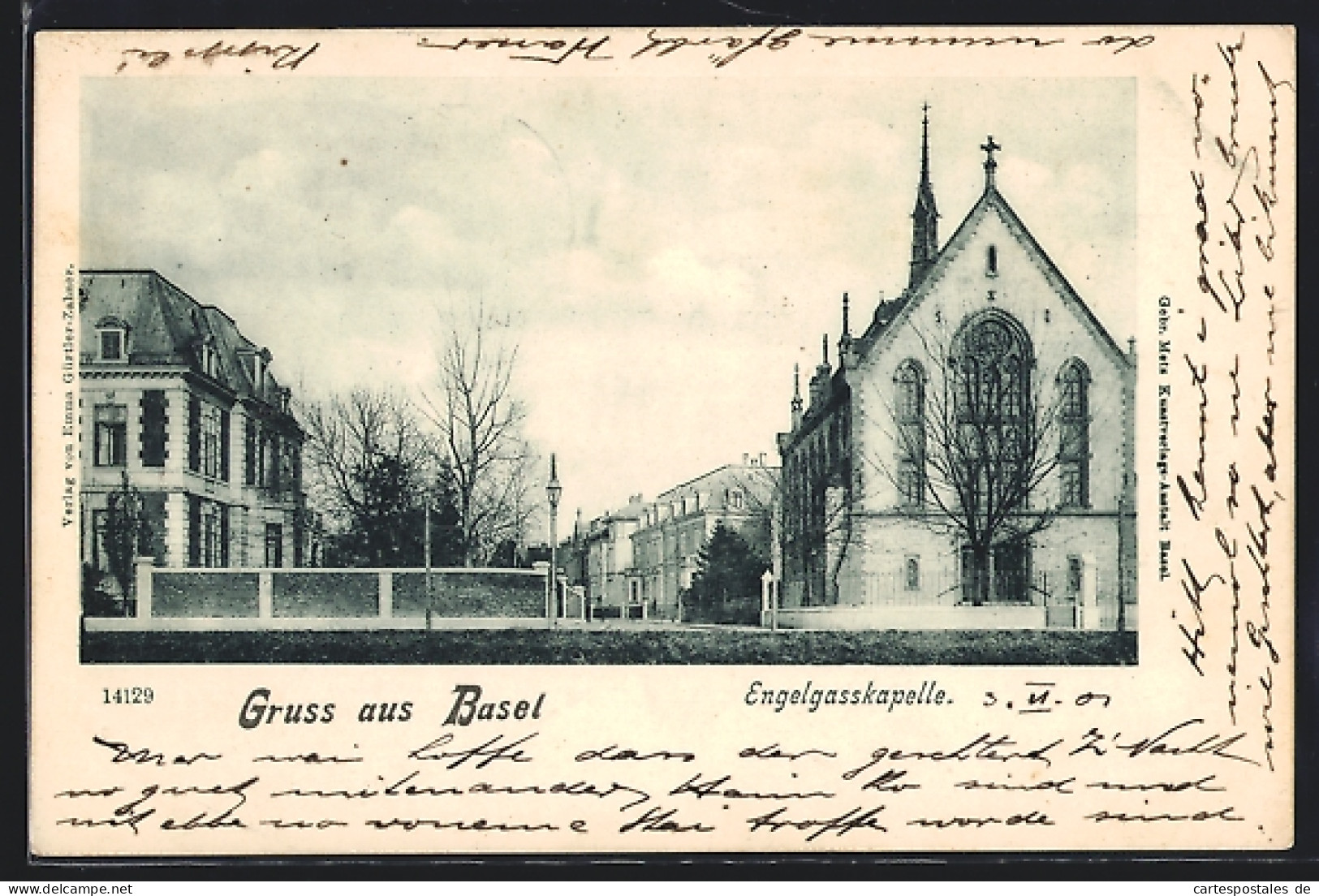 AK Basel, Engelgassenkapelle  - Bâle