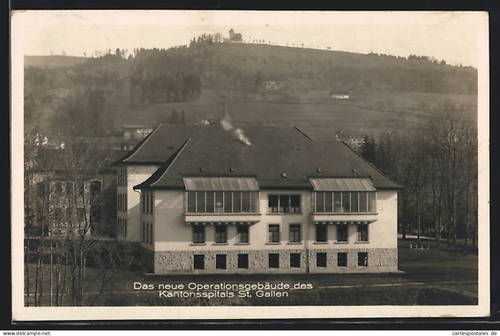 AK St. Gallen, Das Neue Operationsgebäude Des Kantonsspitals  - St. Gallen