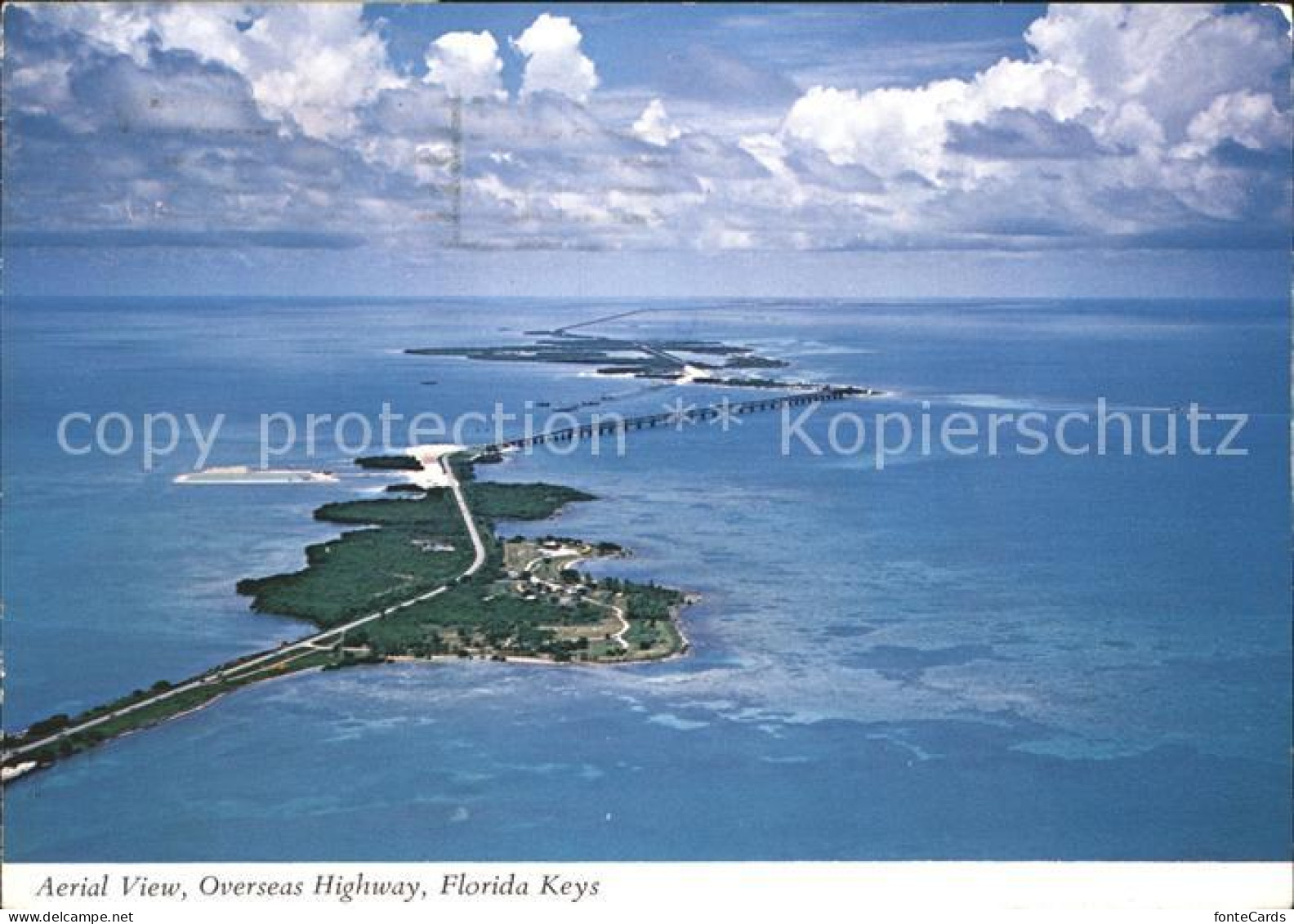 72123702 Florida_Keys Fliegeraufnahme Overseas Highway - Autres & Non Classés