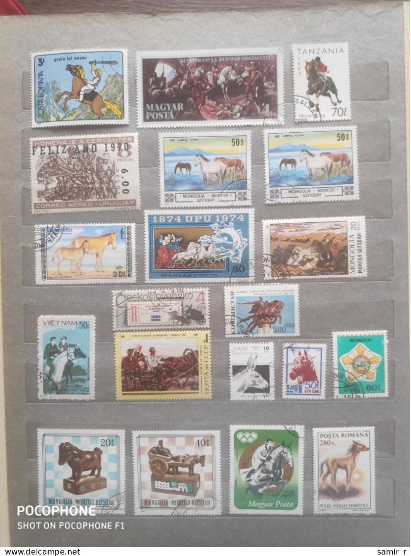 Different Countries	Horses (F97) - Collections (sans Albums)