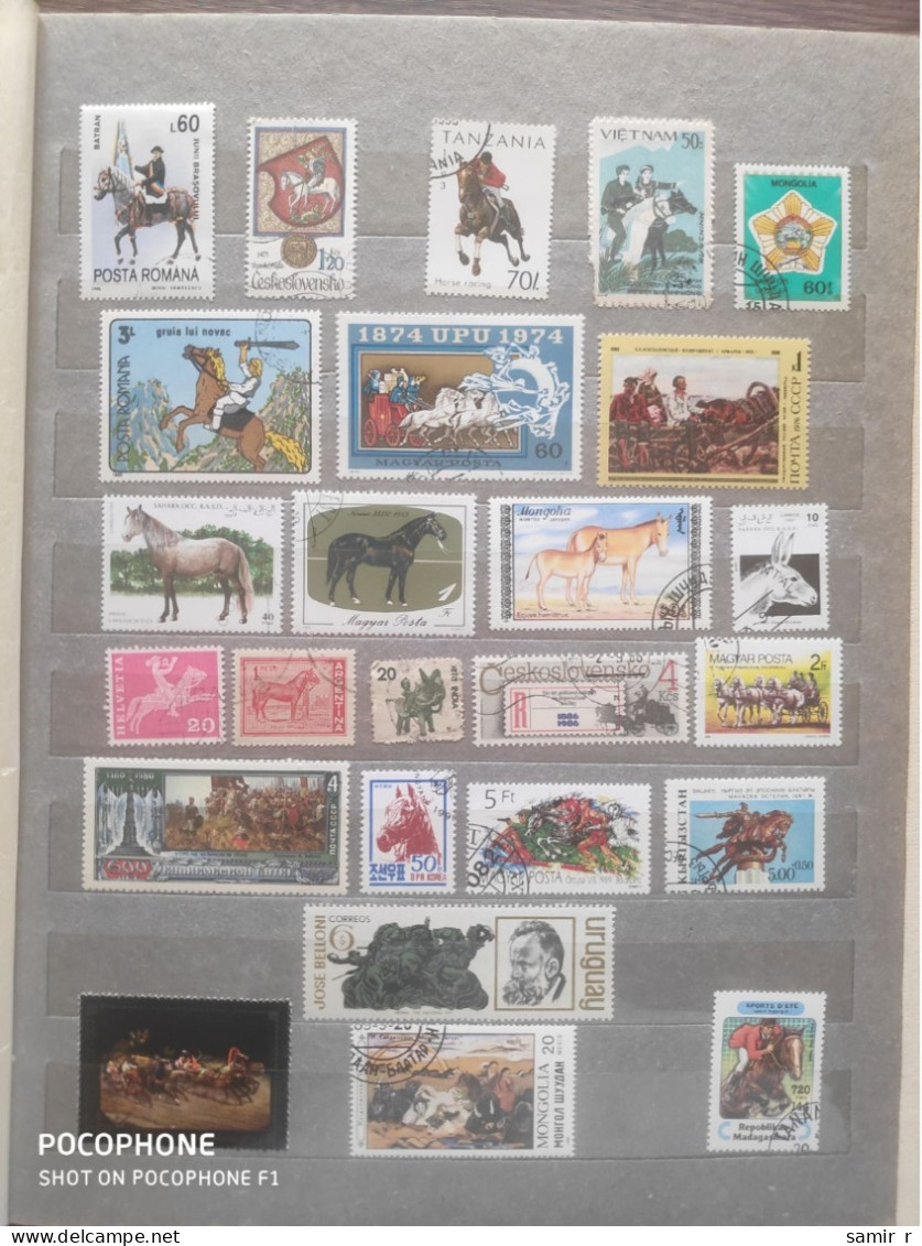 Different Countries	Horses (F97) - Collections (sans Albums)