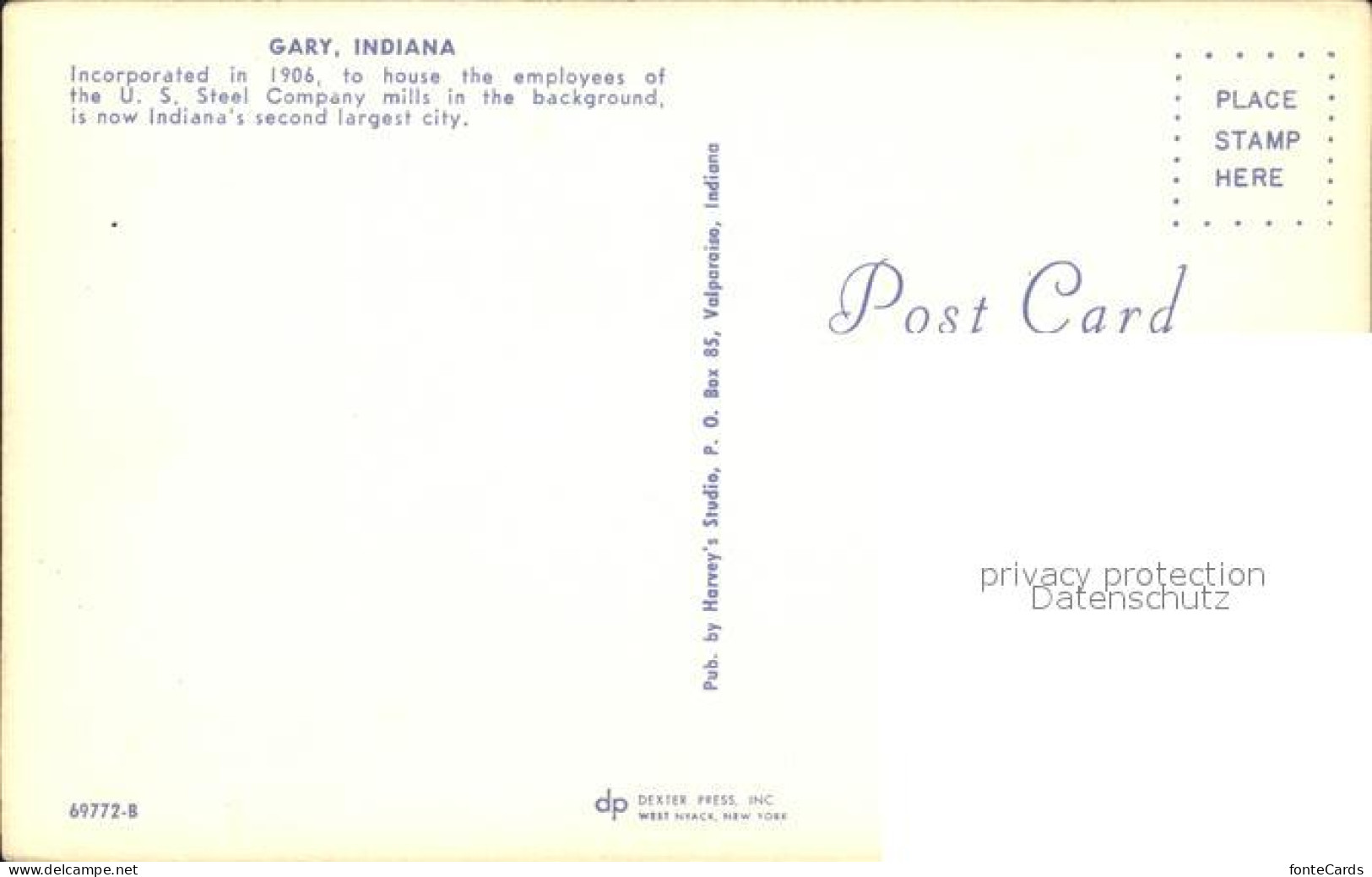 72118791 Gary_Indiana Fliegeraufnahme - Other & Unclassified