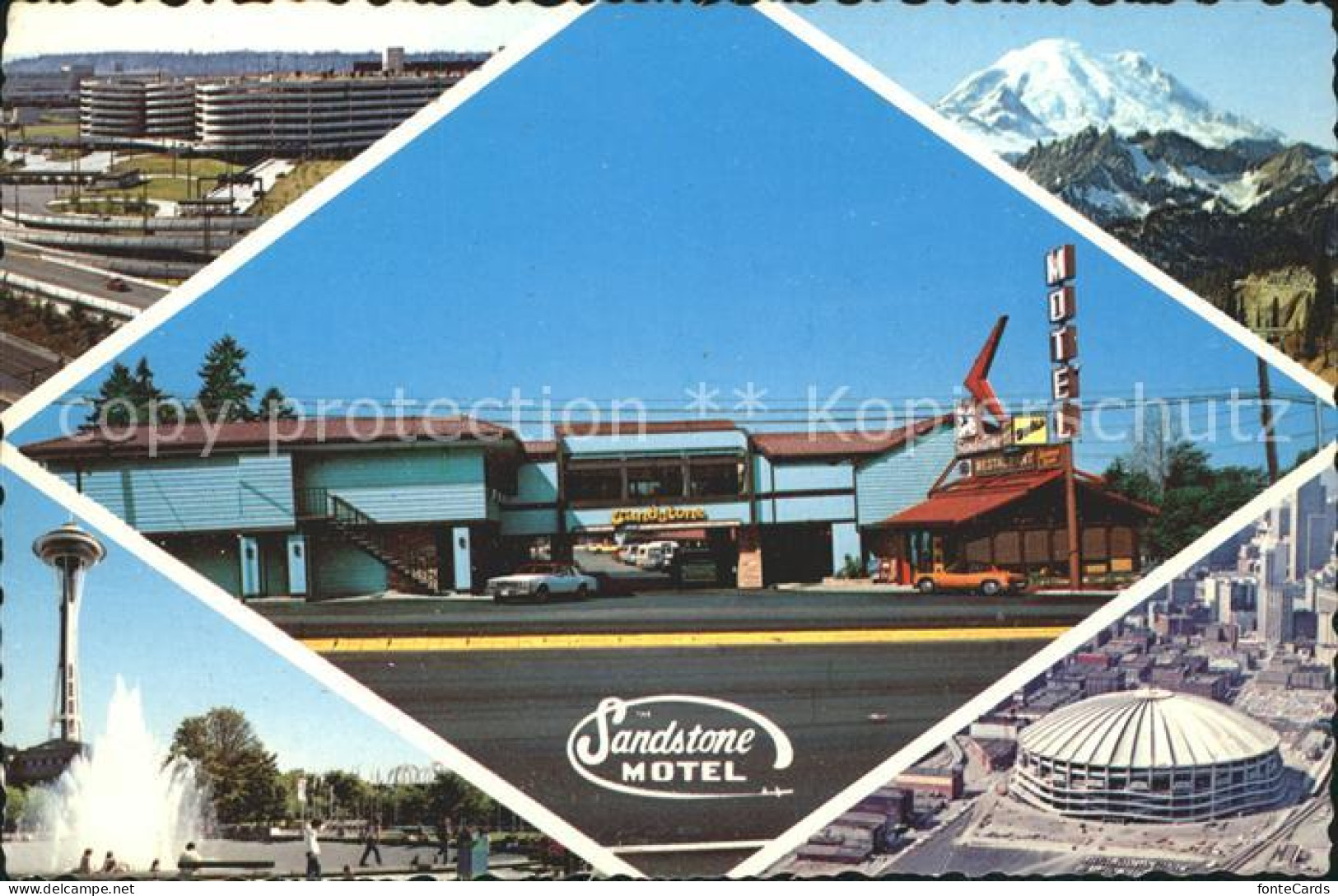 72114814 Seattle Sandstone Motel - Other & Unclassified