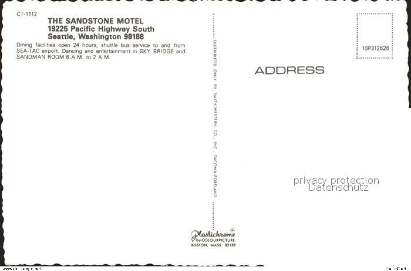 72114814 Seattle Sandstone Motel - Other & Unclassified