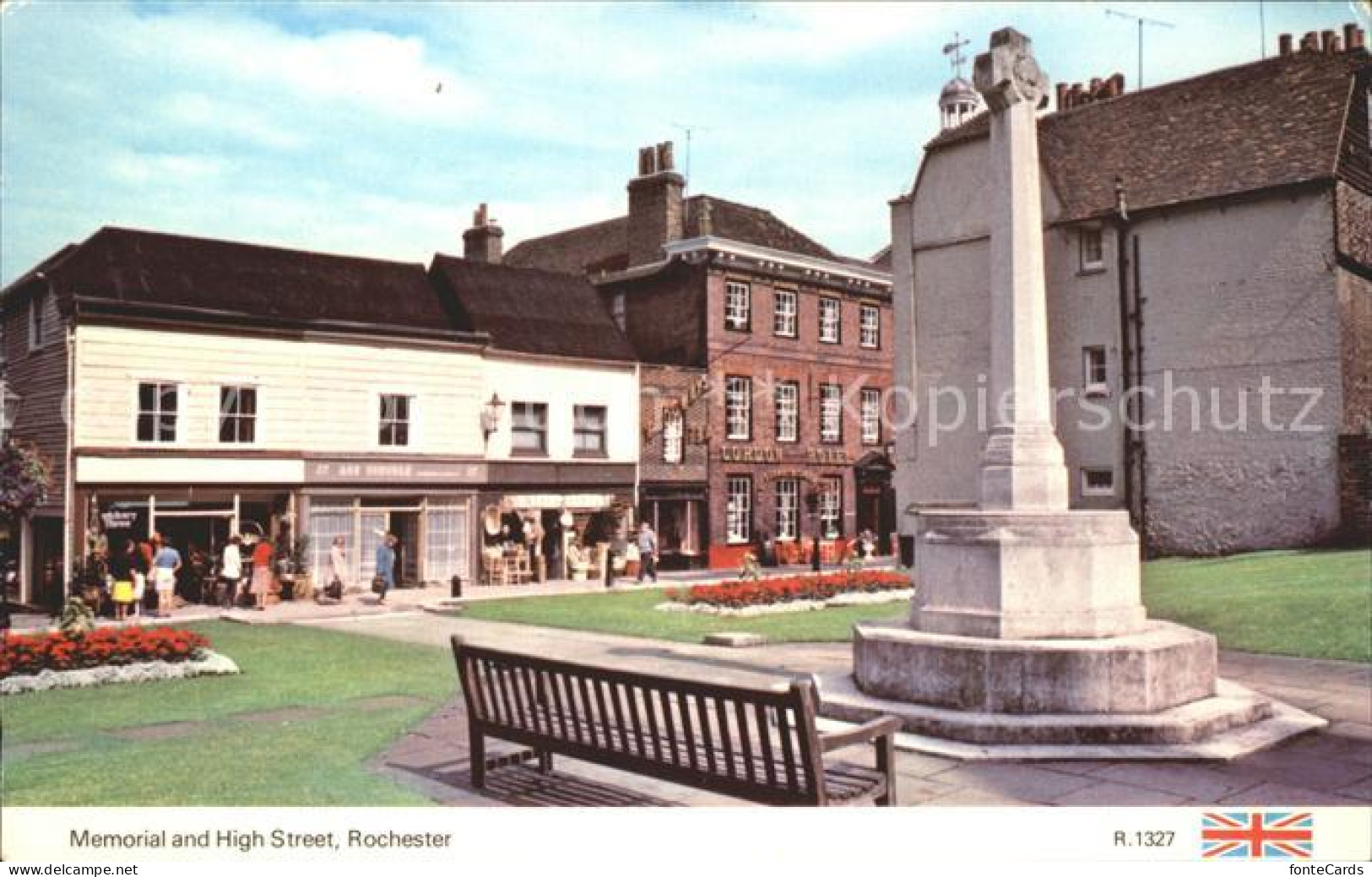 72113633 Rochester Medway Memorial And High Street  - Andere & Zonder Classificatie