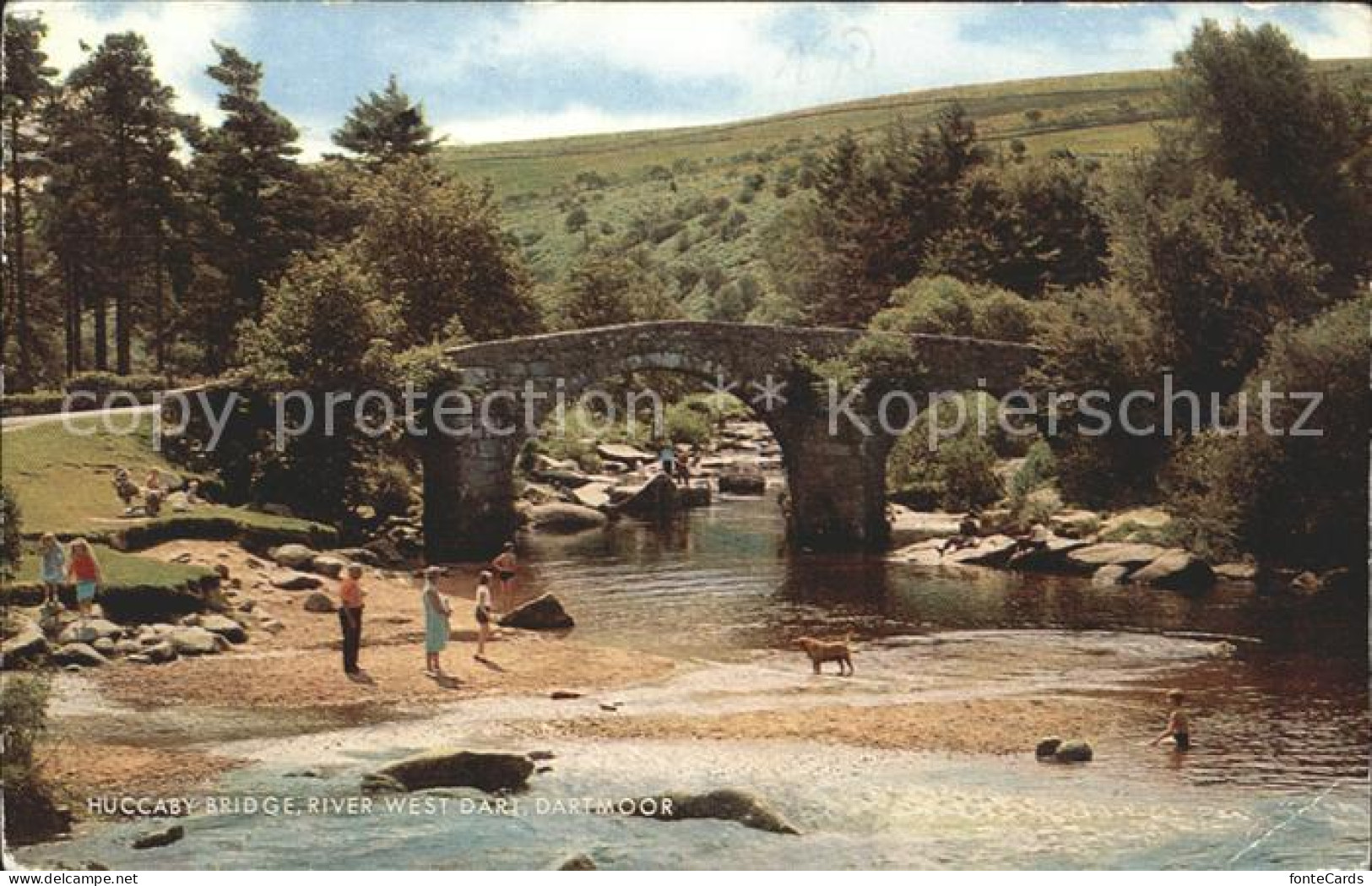 72113395 Dartmoor Huccaby Bridge River West Dart   - Other & Unclassified
