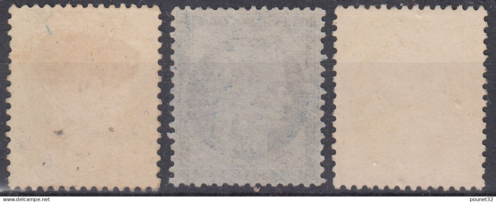 TIMBRE FRANCE CERES DU SIEGE N° 36 37 38 OBLITERATIONS CHOISIES - COTE 137 € - 1870 Beleg Van Parijs