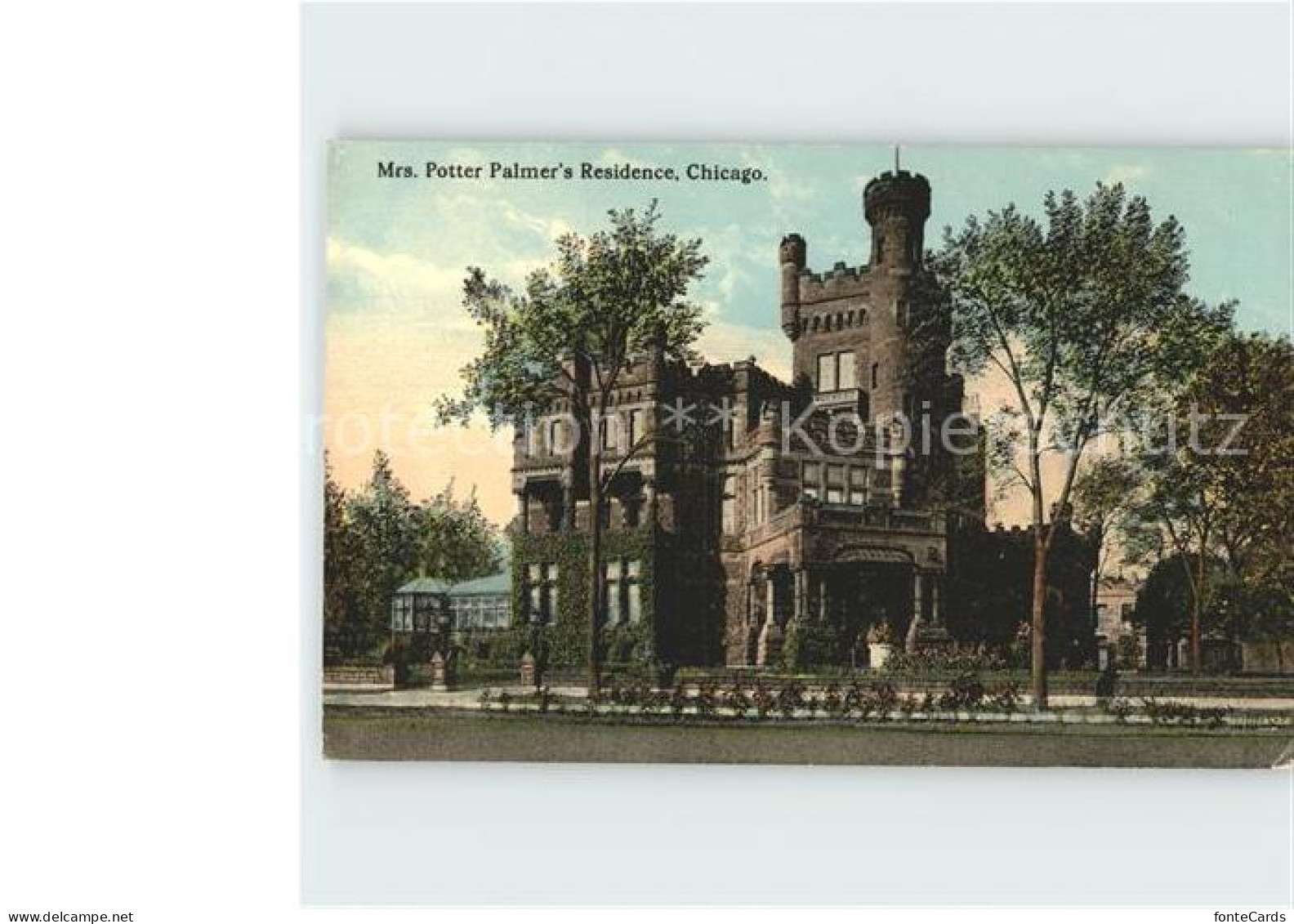 72108401 Chicago_Illinois Mrs Potter Palmer Residence  - Other & Unclassified