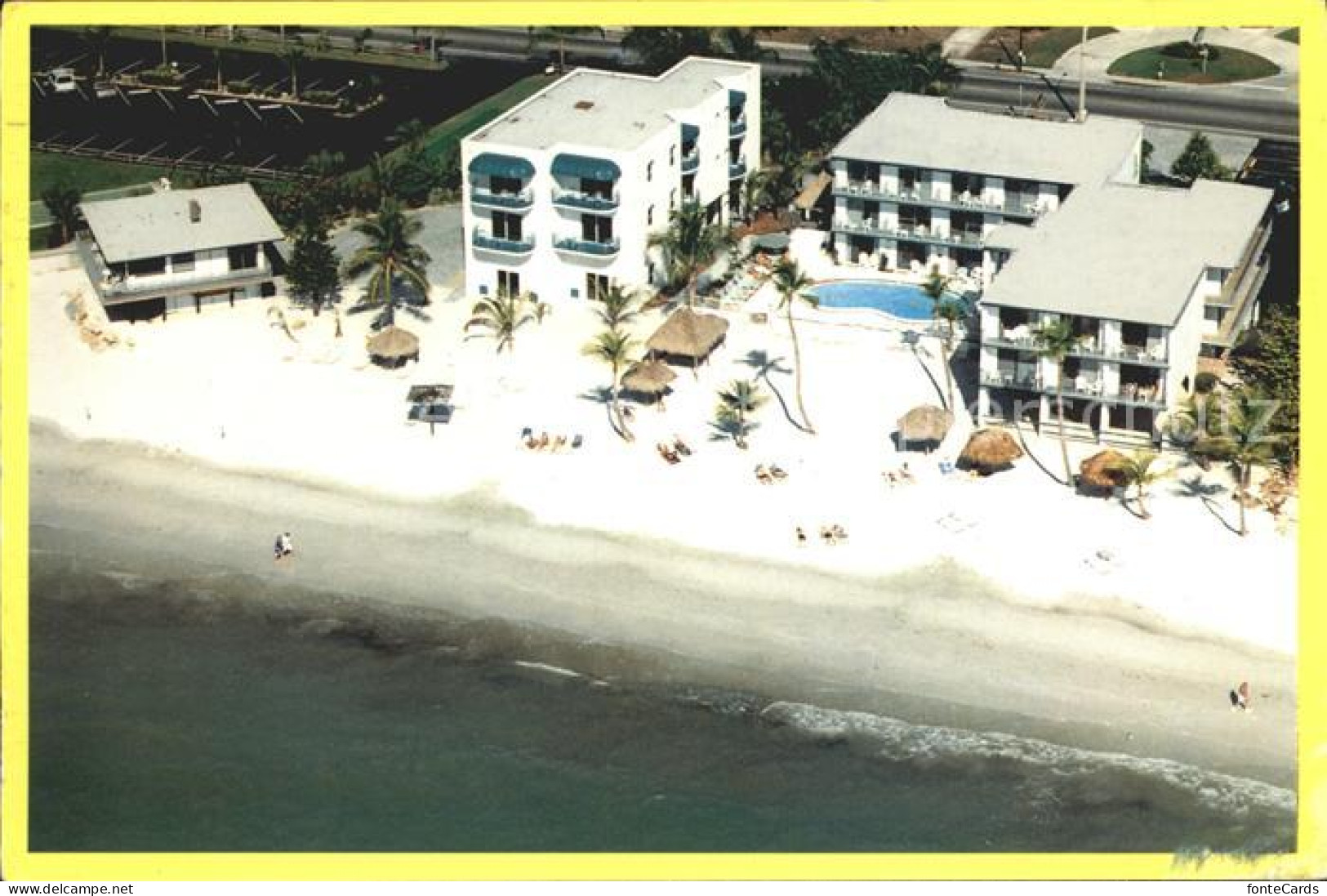 72105654 Myers_Flat Tropical Inn Resort Motel Myers Beach Air View - Altri & Non Classificati