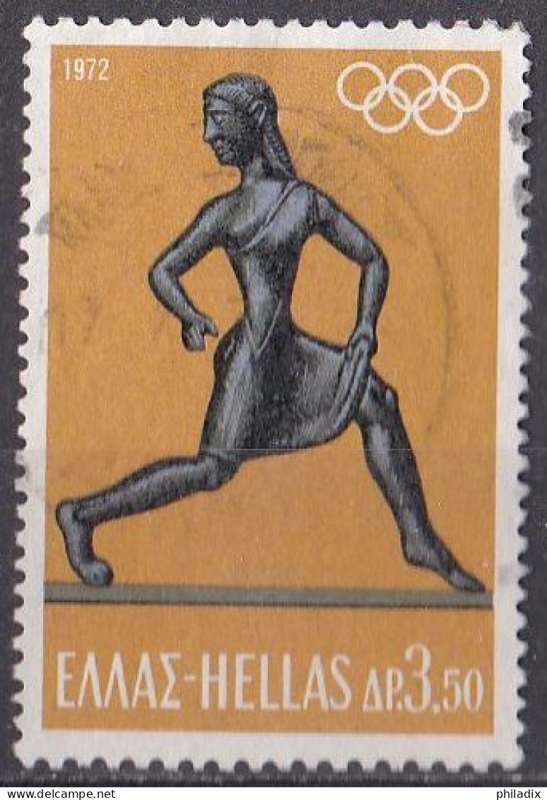 Griechenland Marke Von 1972 O/used (A5-15) - Usati