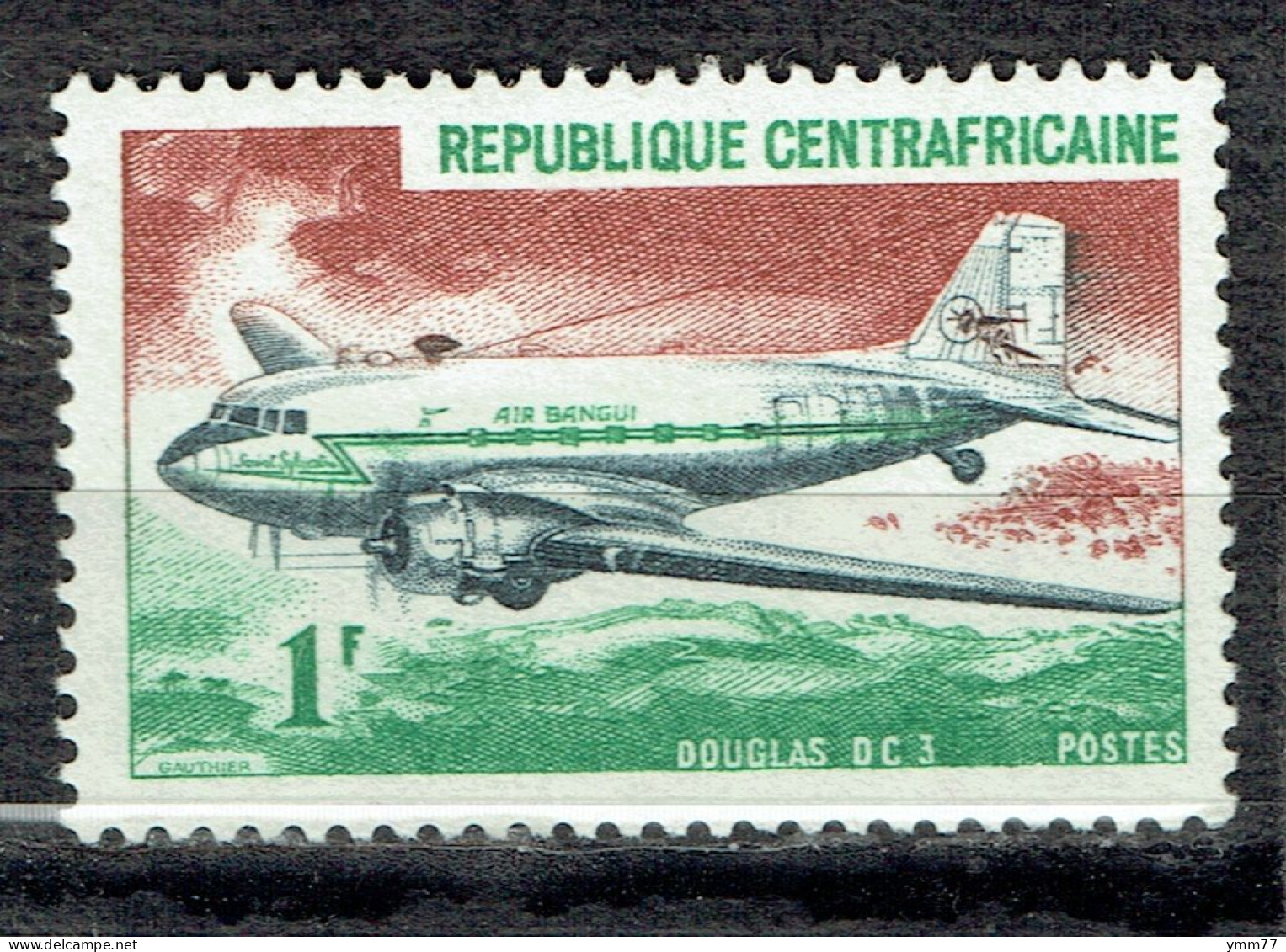 Avion : Douglas DC-3 - Zentralafrik. Republik