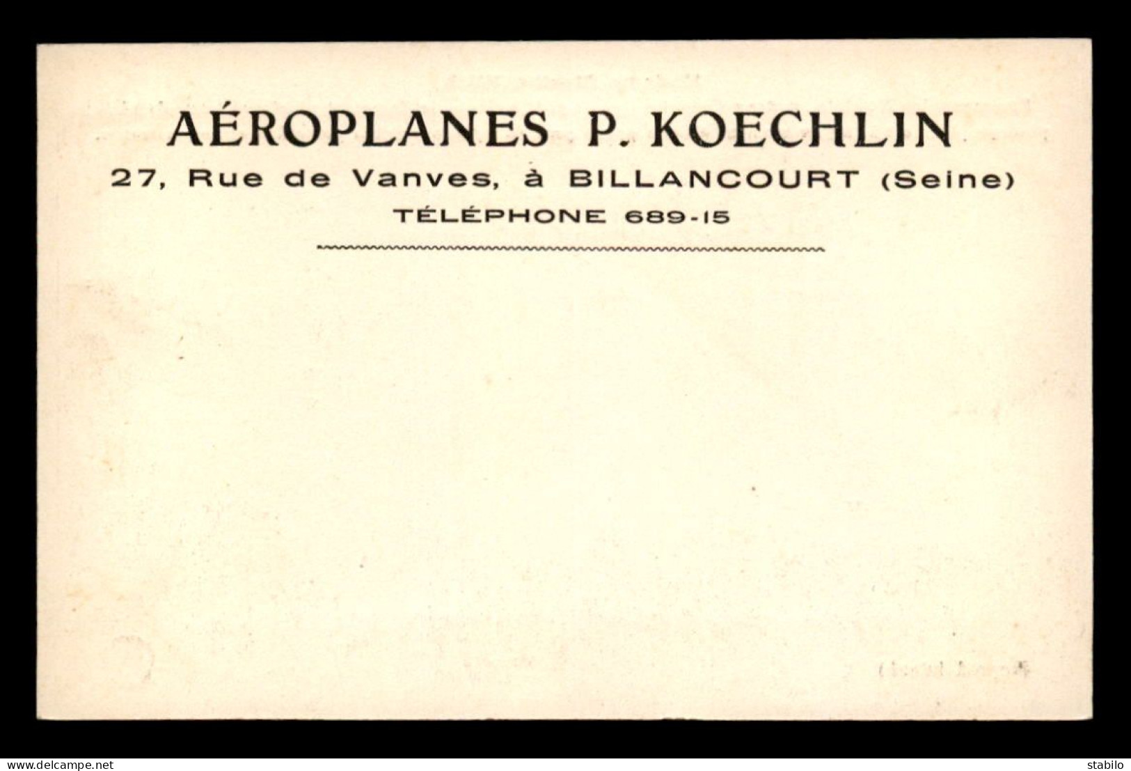 AVIATION - MME MARTHE NIEL SUR MONOPLAN KOECHLIN MOTEUR GREGOIRE GYP 35 H.P. - ....-1914: Vorläufer