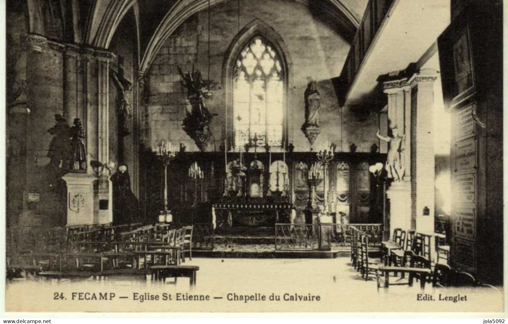 76 / FECAMP - Eglise Saint-Etienne - Chapelle Du Calvaire - Fécamp