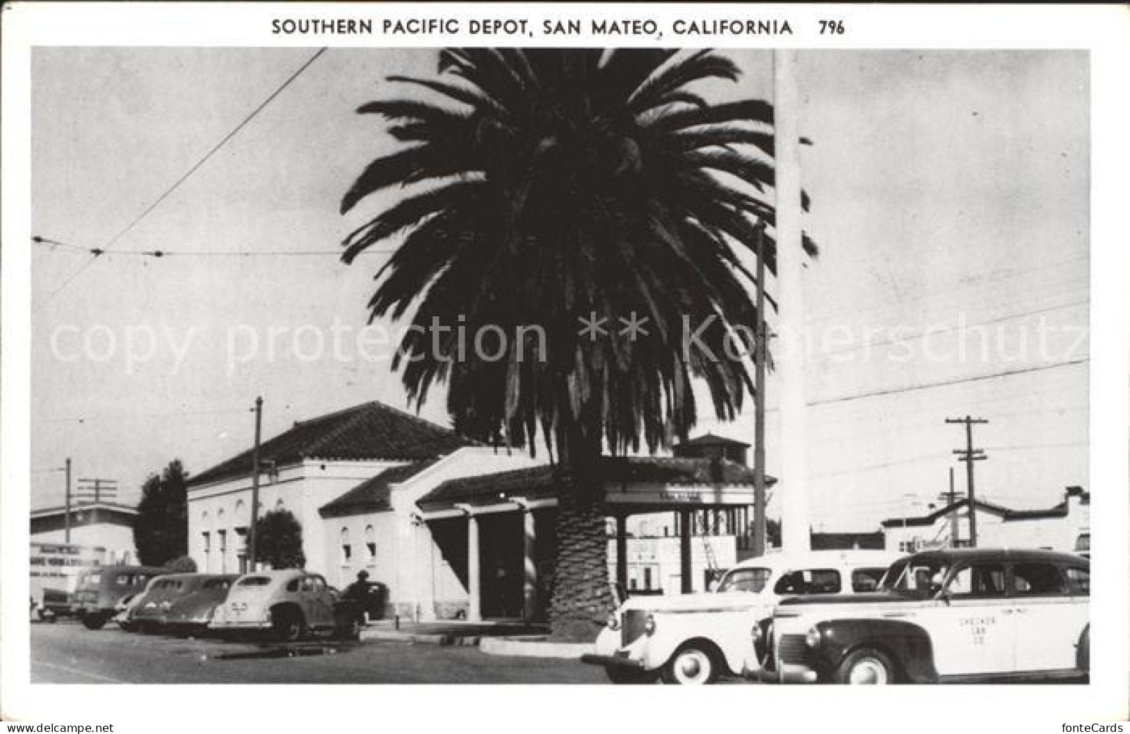72091600 San_Mateo_California Southern Pacific Depot  - Other & Unclassified