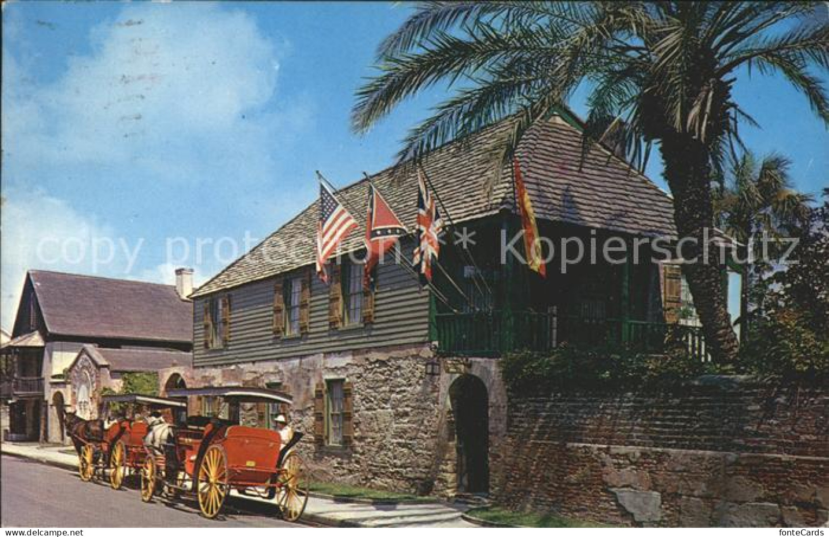 72091595 St_Augustine Oldest House Pferdekutsche  - Andere & Zonder Classificatie