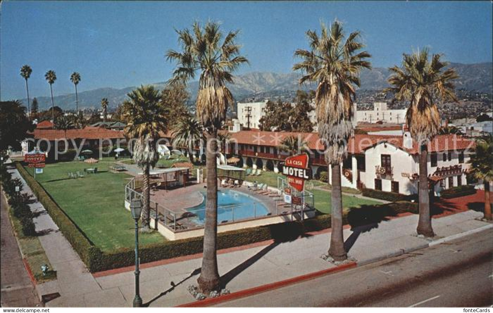 72091456 Santa_Barbara_California La Casa Del Mar Motel  - Autres & Non Classés