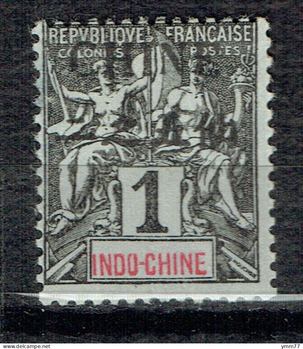 Timbre D'Indochine Surchargé - Unused Stamps